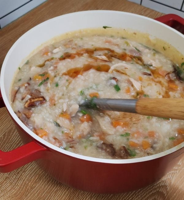 cara masak bubur ayam