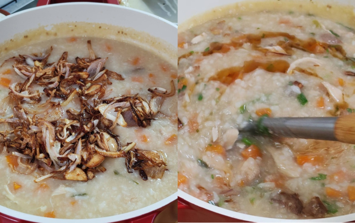 cara masak bubur ayam