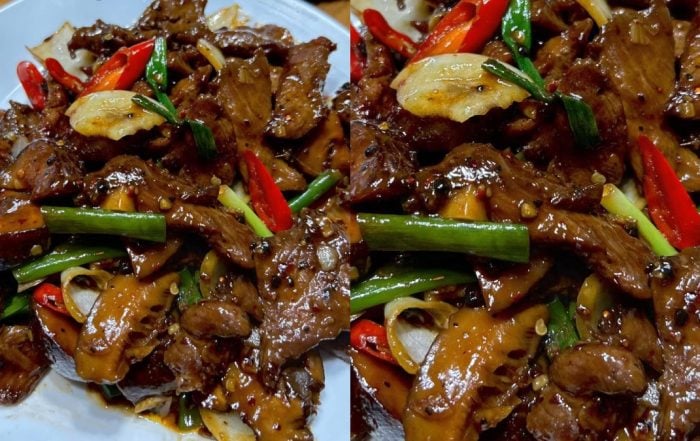 daging masak kicap mudah