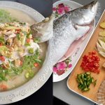 Buat Sendiri Ikan Siakap Stim Ala Thai, Aromanya Memang Menggoda Selera!
