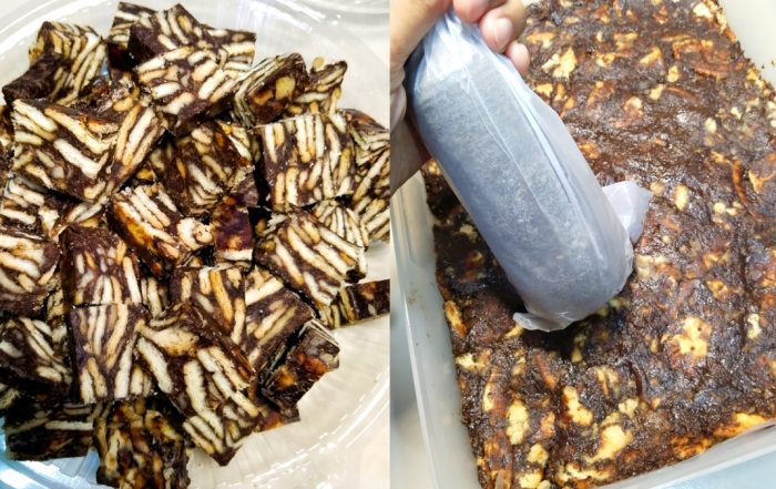 kek batik lembut sedap