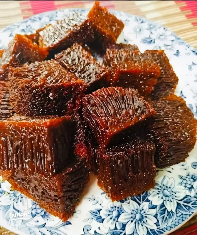 kek sarang semut mudah