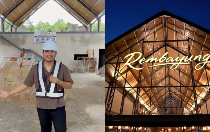 khairul aming buka restoran
