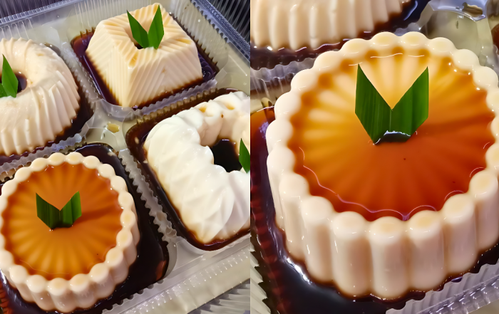 puding gula melaka