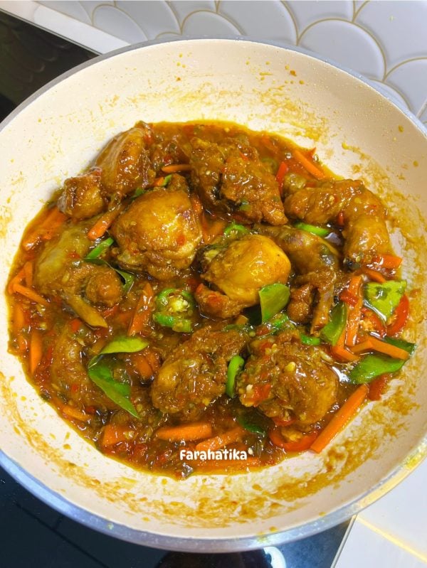 ayam madu pedas