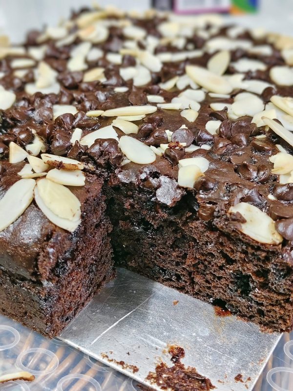 resepi kek pisang coklat