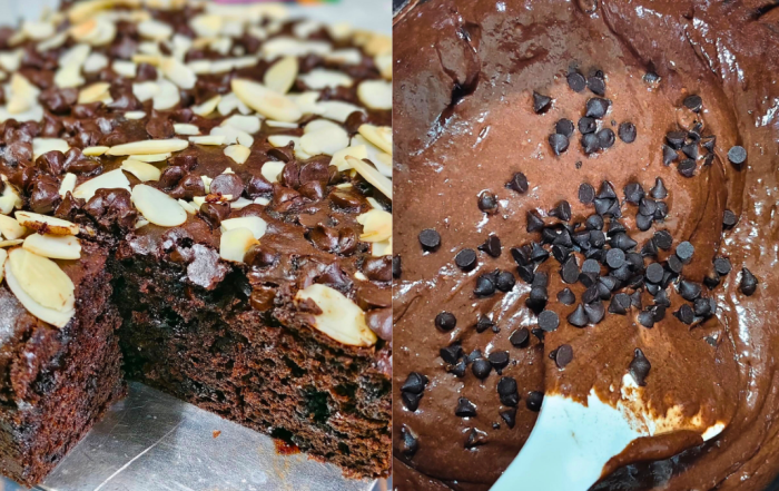 resepi kek pisang coklat
