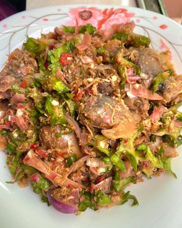 kerabu kacang botol