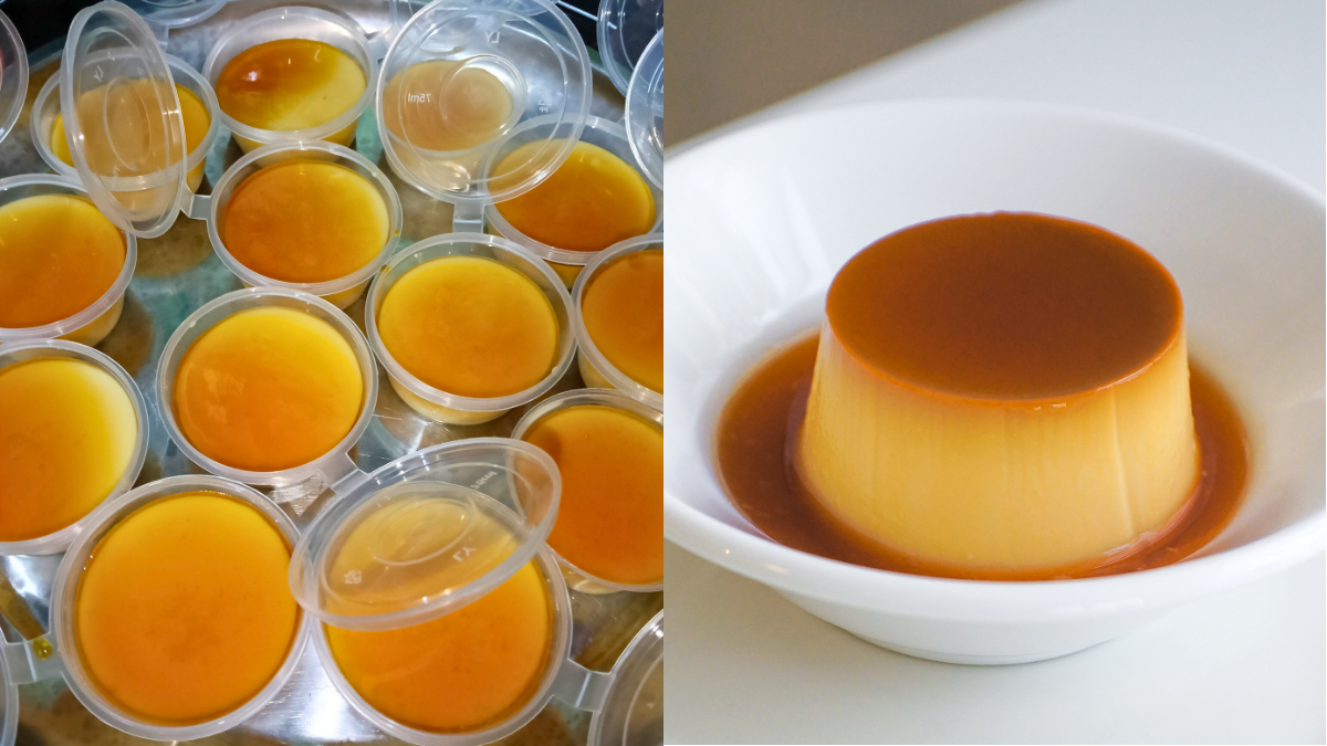 Puding Caramel Mini Tanpa Telur, Saiz Kecil Comel Sesuai Untuk Jamuan