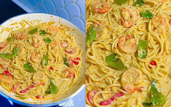 resepi spaghetti tomyam creamy