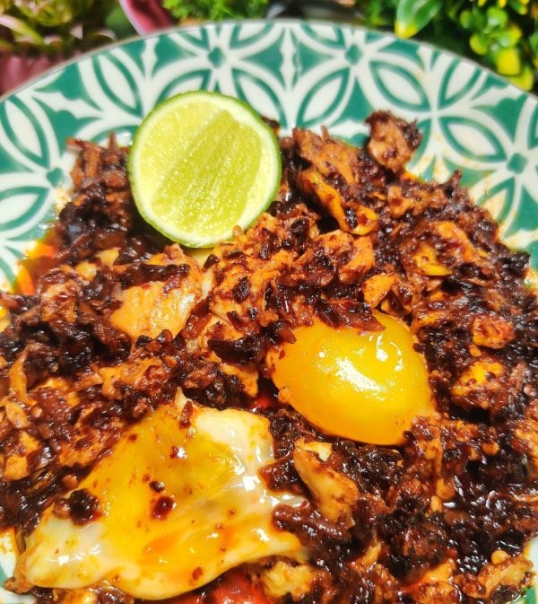 resipi sambal telur pecah