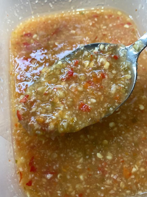sambal untuk ikan kukus