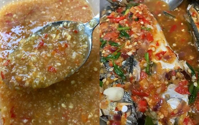 sambal untuk ikan kukus