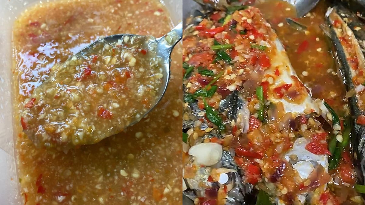 sambal untuk ikan kukus