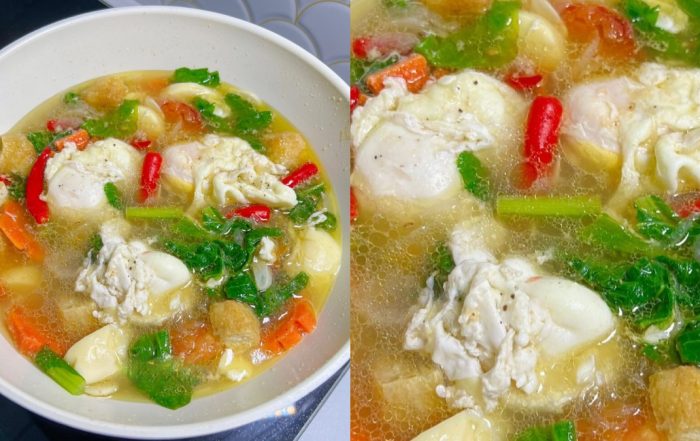 sup suhun telur