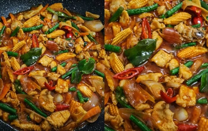 ayam paprik simple