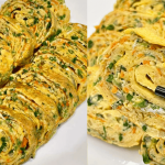 Resipi Telur Gulung Ala Korea Yang Lembut & Cantik Berlapis, Anak-Anak Pun Suka!