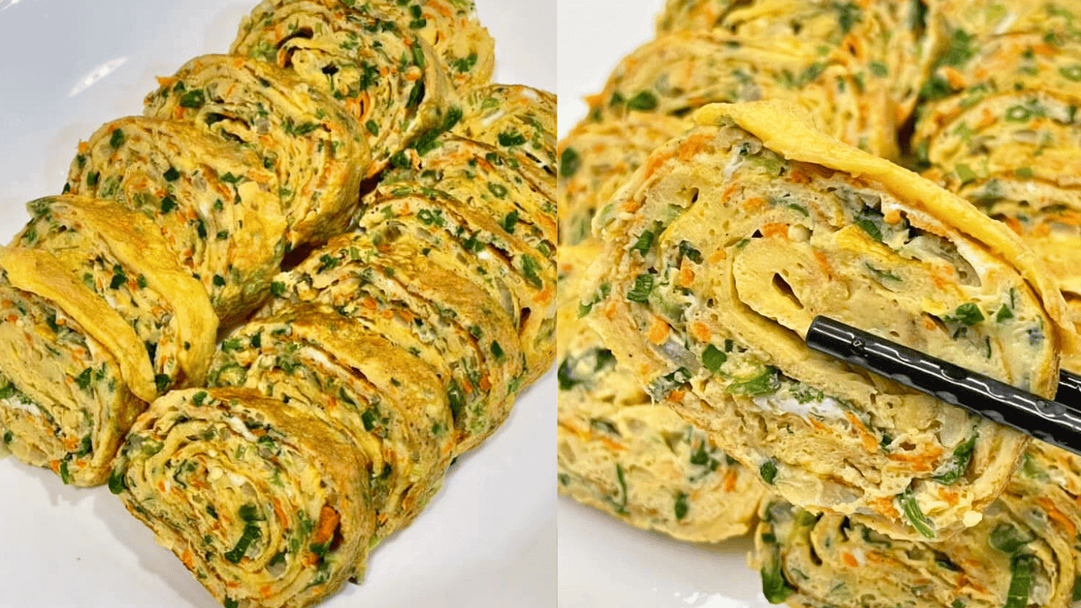 cara buat telur gulung