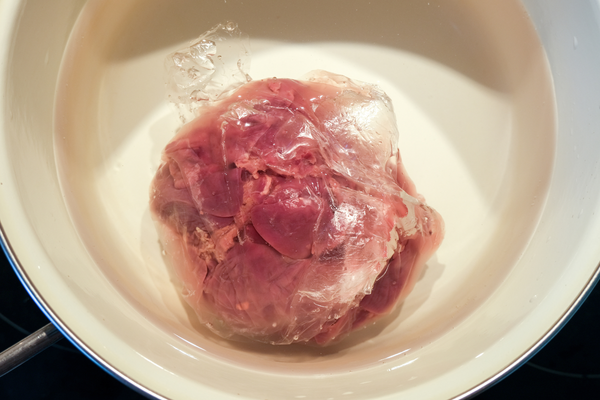 defrost ayam