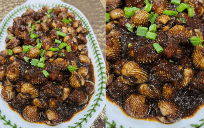 cara memasak kerang