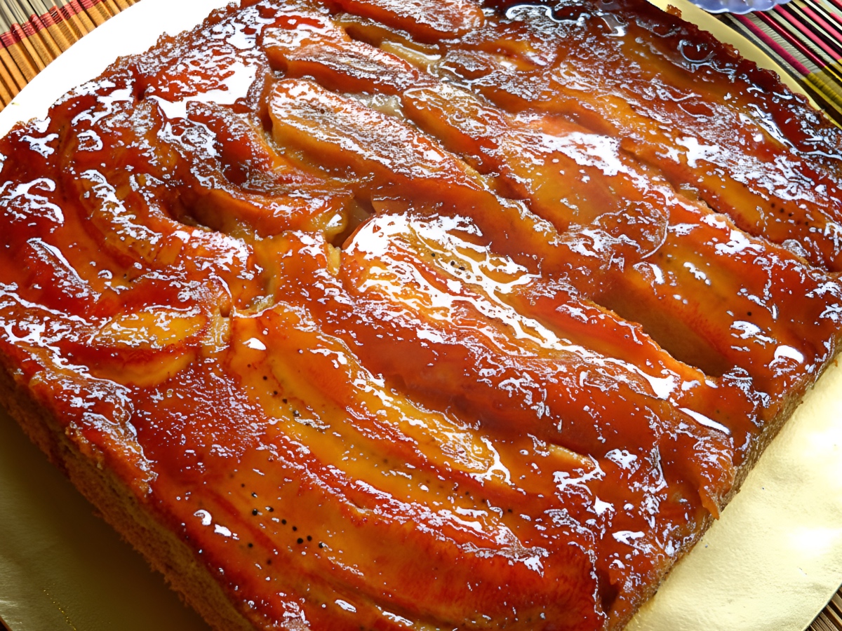 cara membuat kek pisang