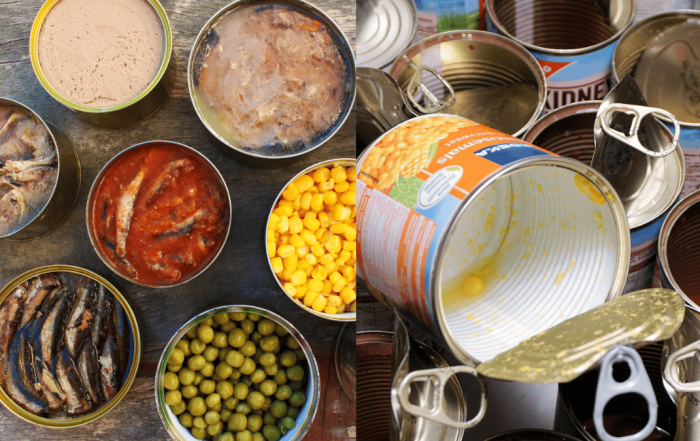 makanan dalam tin