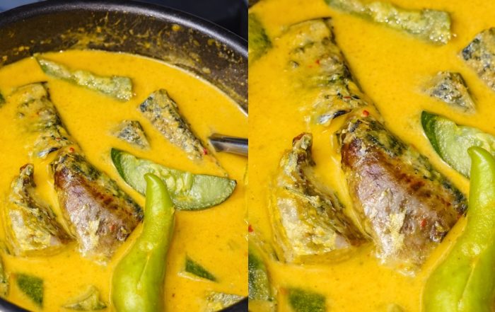 ikan masak gulai kuning