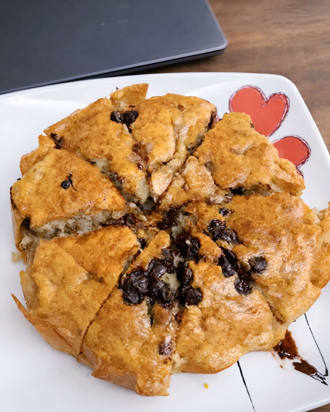 kek pisang simple