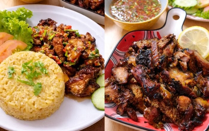 nasi daging bakar