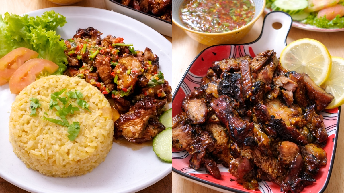 nasi daging bakar