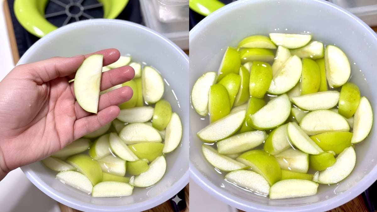 petua epal tidak lebam