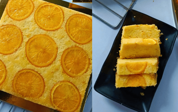 resepi kek butter oren