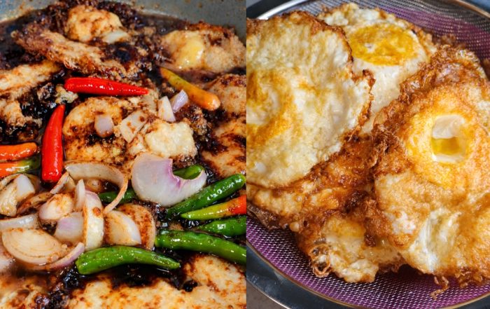 telur masak kicap simple