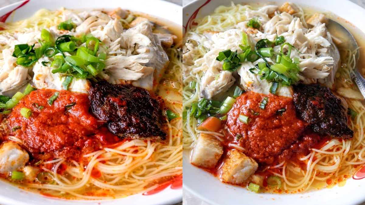 bihun sup ayam