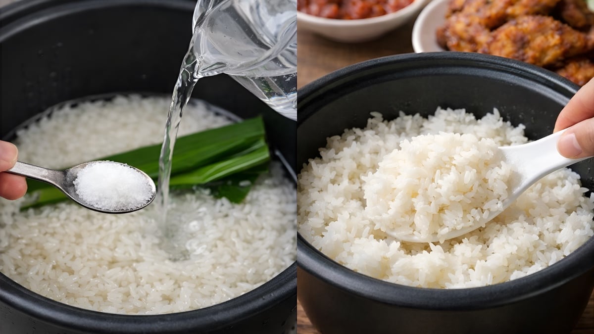 cara masak beras wangi