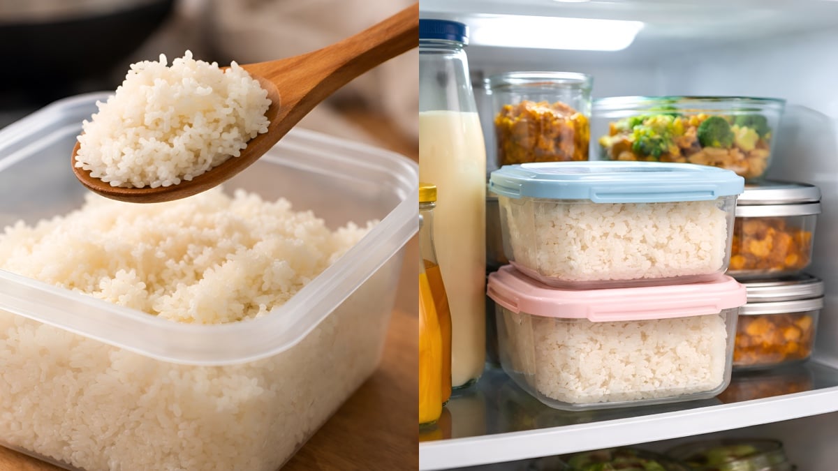 cara simpan nasi