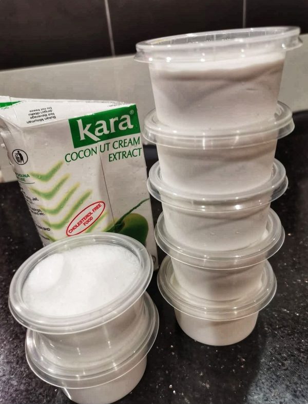 cara simpan santan kotak