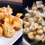 Crab Rangoon 5 Bahan Paling Mudah, Rangup Berkrim & Boleh Buat Frozen Untuk Stok Kudapan Sedap