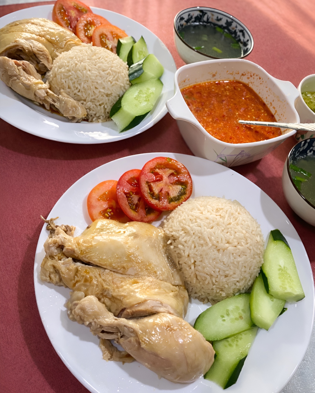 nasi ayam hainan sedap