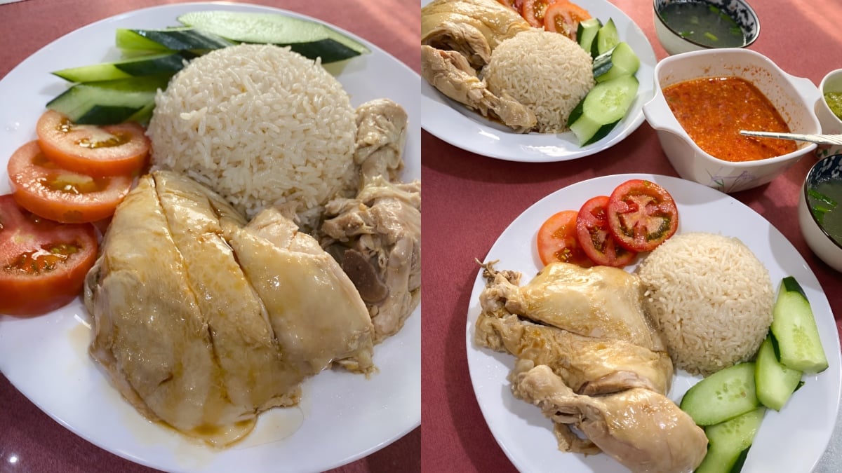 nasi ayam hainan sedap