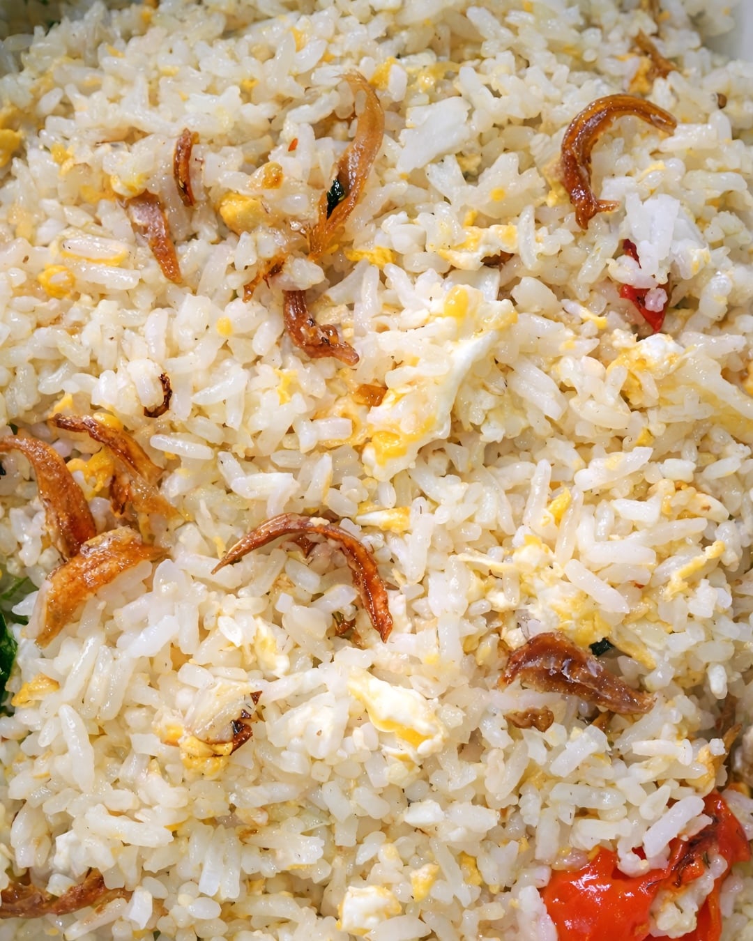 nasi goreng simple telur