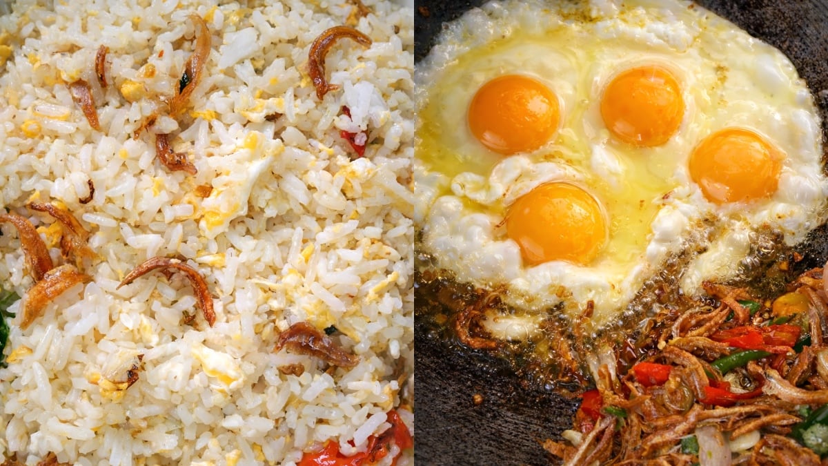 nasi goreng simple telur