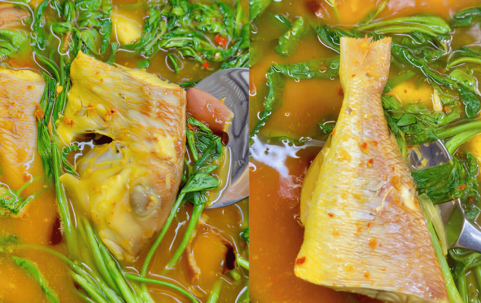 asam rebus ikan kerisi