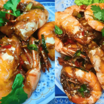 Resipi Udang Masak Madu Bawang Putih Garing & Harum, Bau Harum Satu Rumah Boleh Hidu!