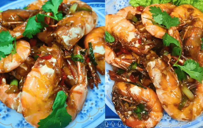 udang masak madu