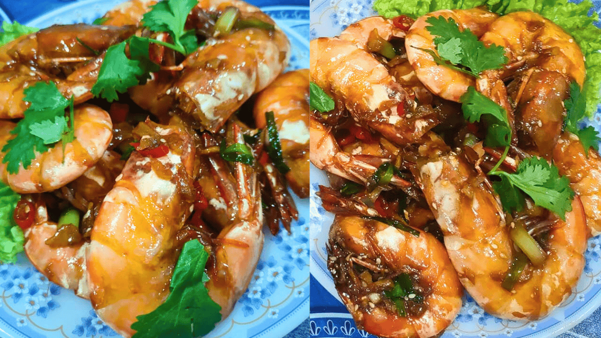 udang masak madu