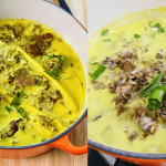 Resipi Daging Salai & Kulat Sisir Masak Lemak, Rasa Padu Buat Tak Henti Cedok Nasi!