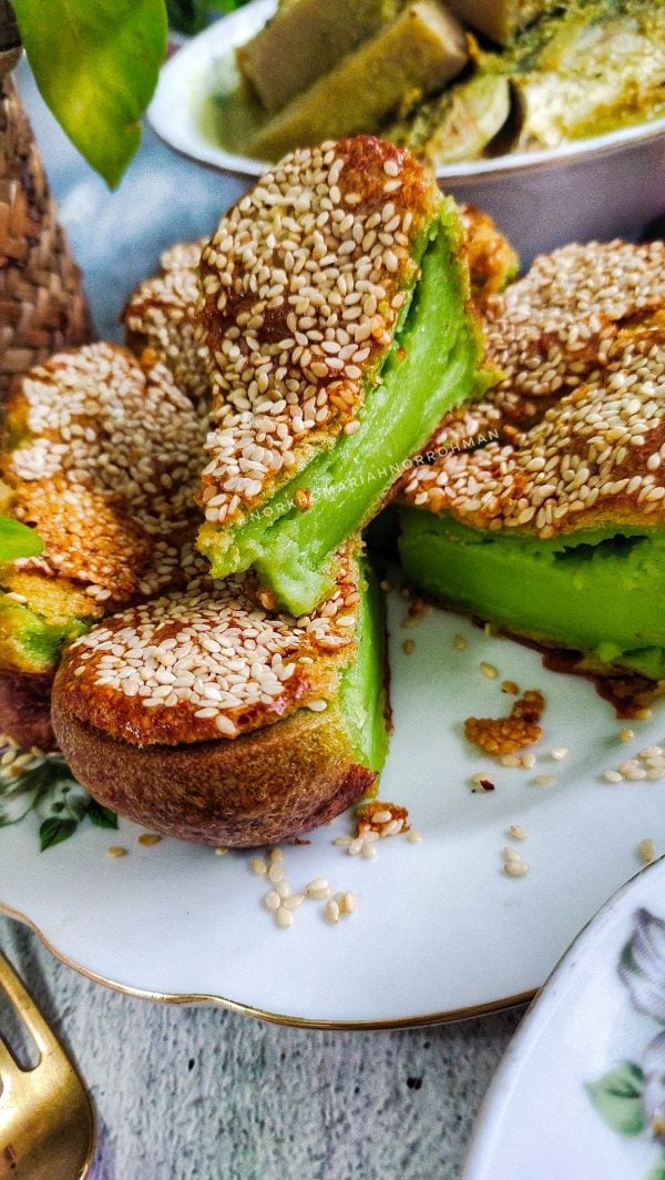 resepi kuih bakar pandan