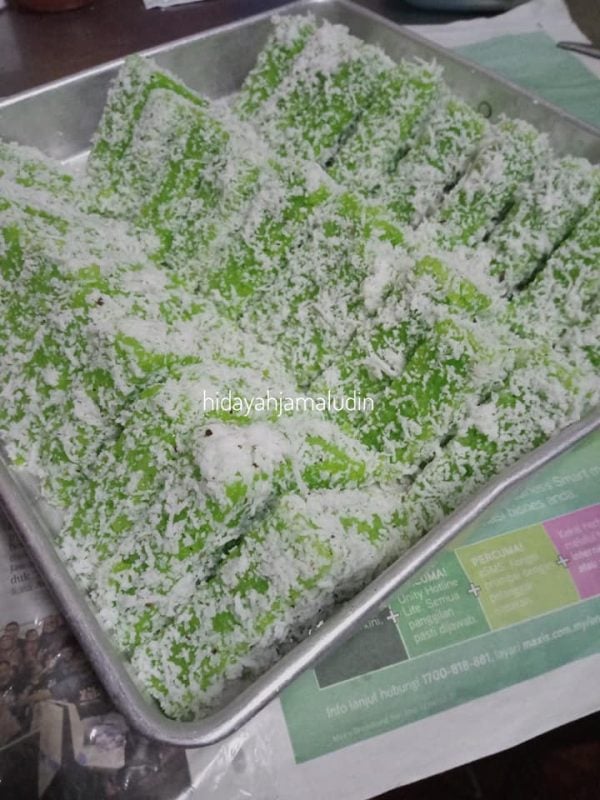 kuih lopes pulut