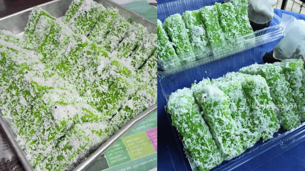 kuih lopes pulut